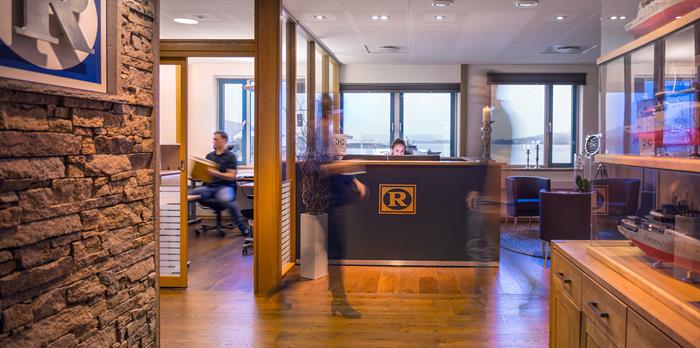 Resepsjon hos Remøy Management